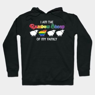 I Am Rainbow Sheep Of My Family Gay Lesbian LGBT Pride Month T-Shirt ltsp Hoodie